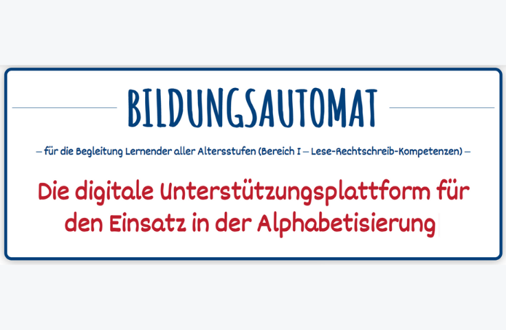 Digitale Plattform „Bildungsautomat“