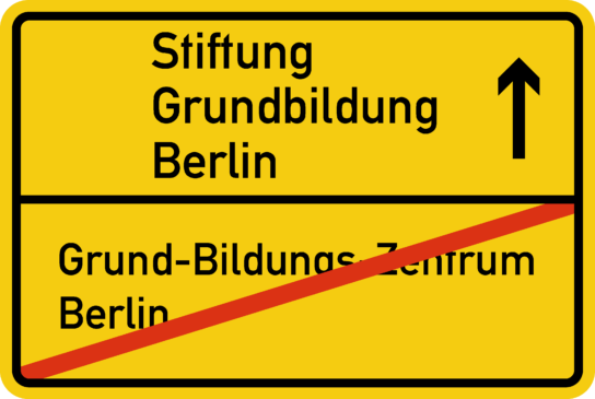 Gründung der Stiftung Grundbildung Berlin