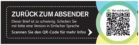 „Zurück zum Absender“