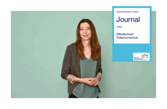 Beitrag von Theresa Hamilton in der Zeitschrift „Volkshochschulen in Berlin“