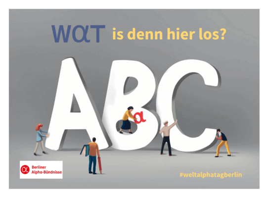 Rückblick: Welt-Alphabetisierungs-Tag in Berlin