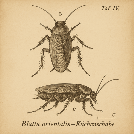 Die Küchenschabe