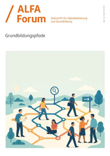 ALFA-Forum 109: Neue Ausgabe zum Thema Grundbildungspfade